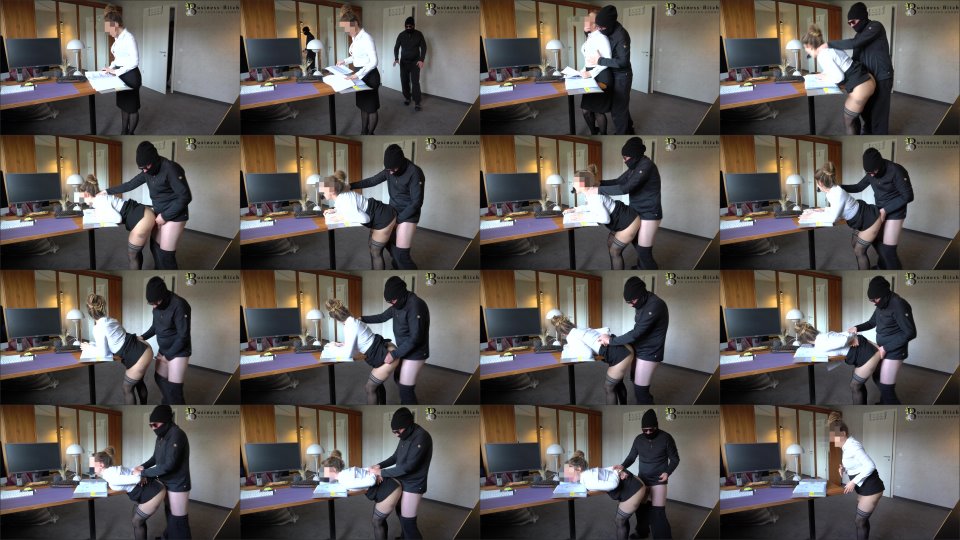 Business Bitch Business Woman Spontaneous Doggy Sex