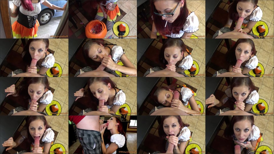 Cuckoldingmilf Dick Or Treat Halloween Costume Blowjob
