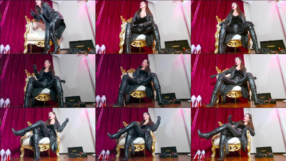 Leather outfit worship - March 07, 2023