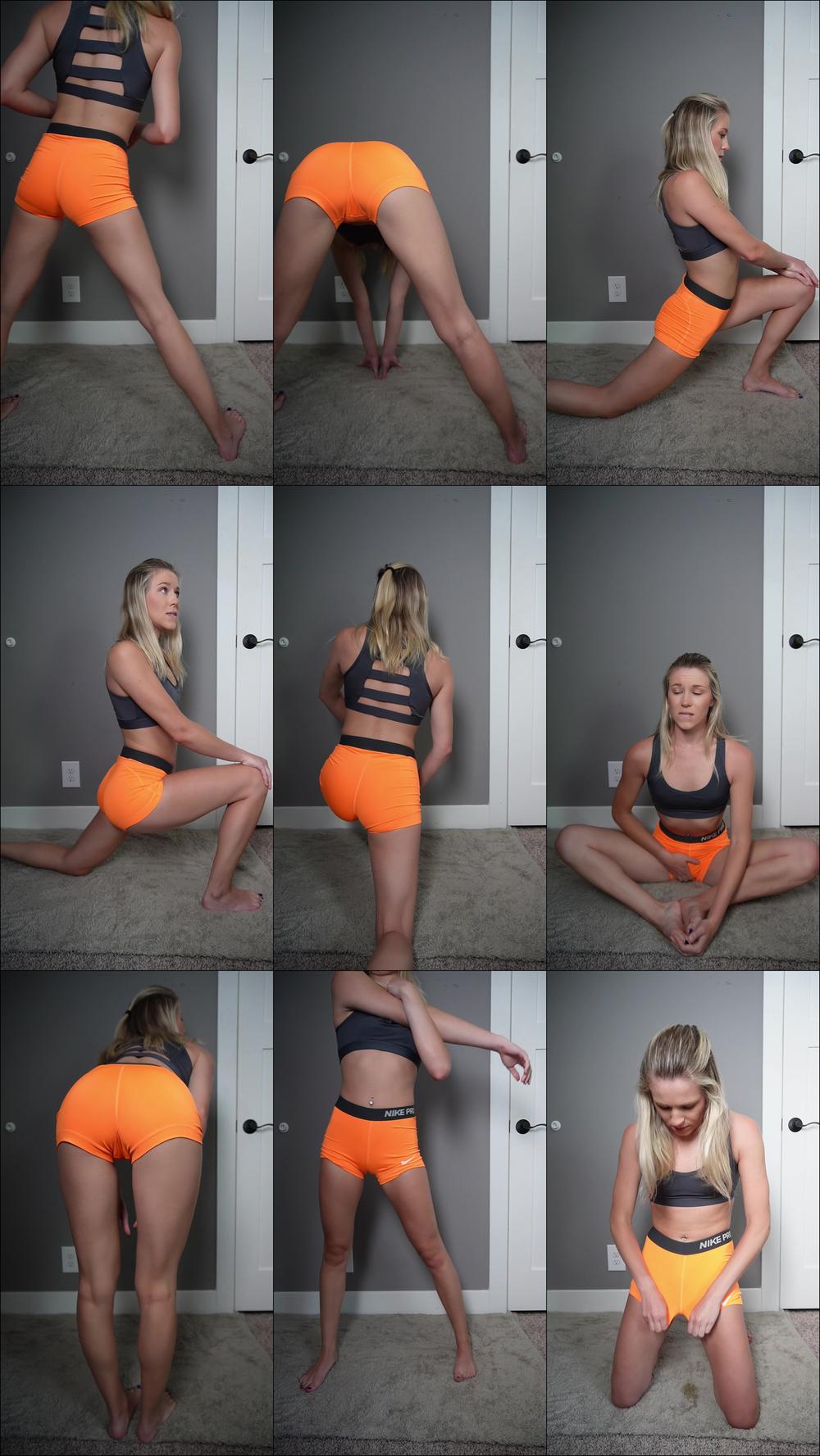 Pee Desperation Wetting While Stretching