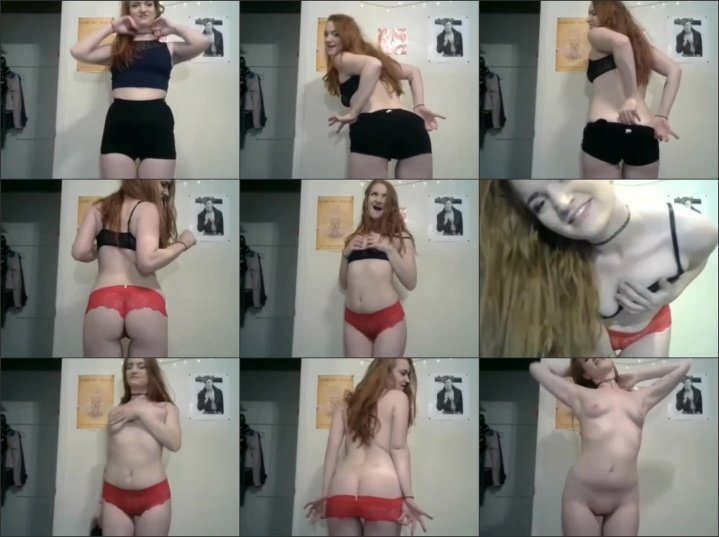 Baby Peach Girlfriend Strip Tease