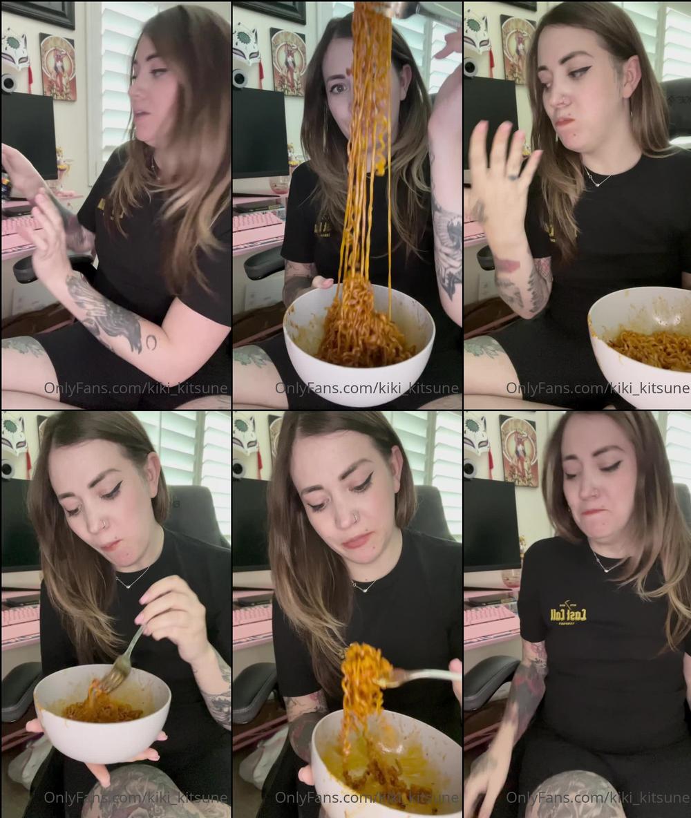 kiki kitsune 02 06 2022 2474754232 i ve been asked for some eating vids on here so here ya go eating the worlds spici