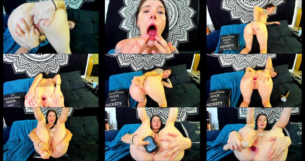 Gape Slave Pleases Master 4K
