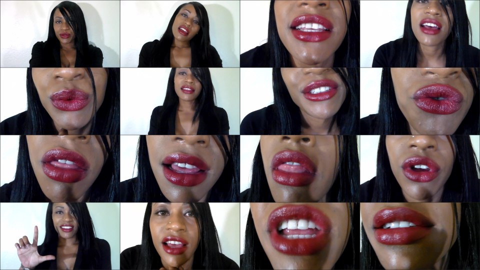 Goddess Ashanti Weak For Big Red Lips