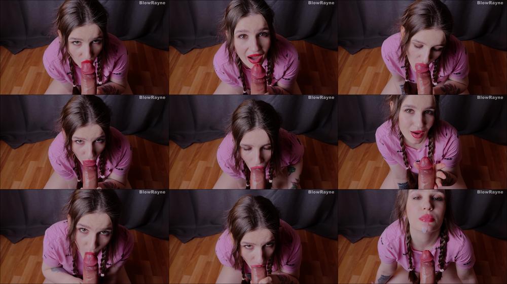 BlowRayne - Be My Cum Slave Asmr Blowjob