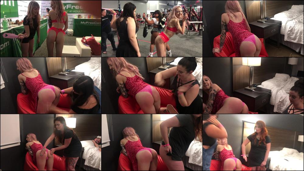 304. 300+ Spanks at EXXXOTICA