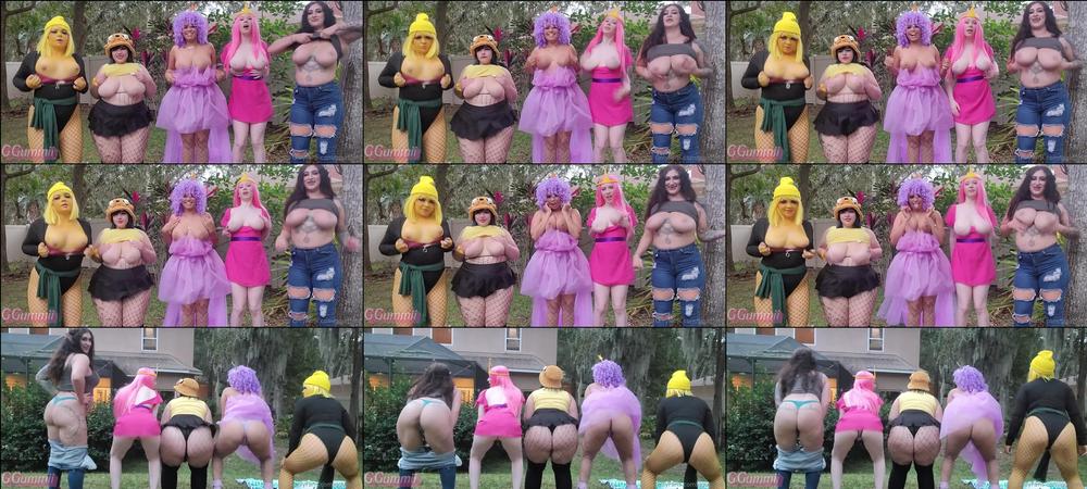 ggummii 04 01 2023 2728522534 Adventure Time Group Outside Tease (FREE VIDEO  ) Watch Princess Bubblegum (@GGummii), Lum