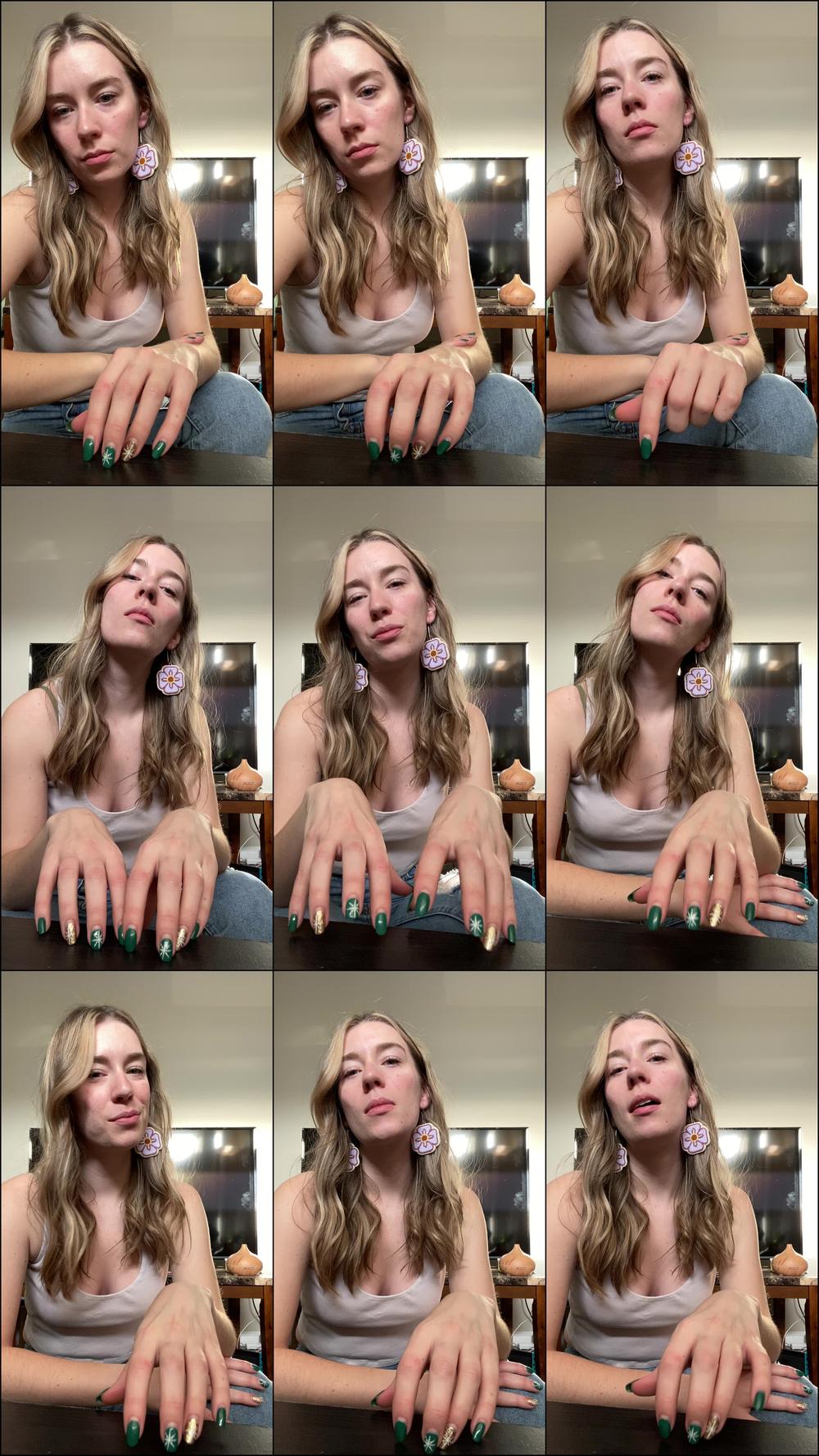 Tapping My Long Nails ASMR