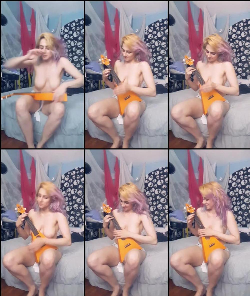 o0pepper0o 02 06 2020 386453790 OBVIOUSLY I gotta bring back  Trying To Learn to Play the Uke Topless ...I'm sorta better 