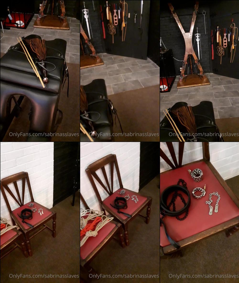 sabrinasslaves 04 12 2022 2705826466 A quick tour of what I am using down the dungeon today.