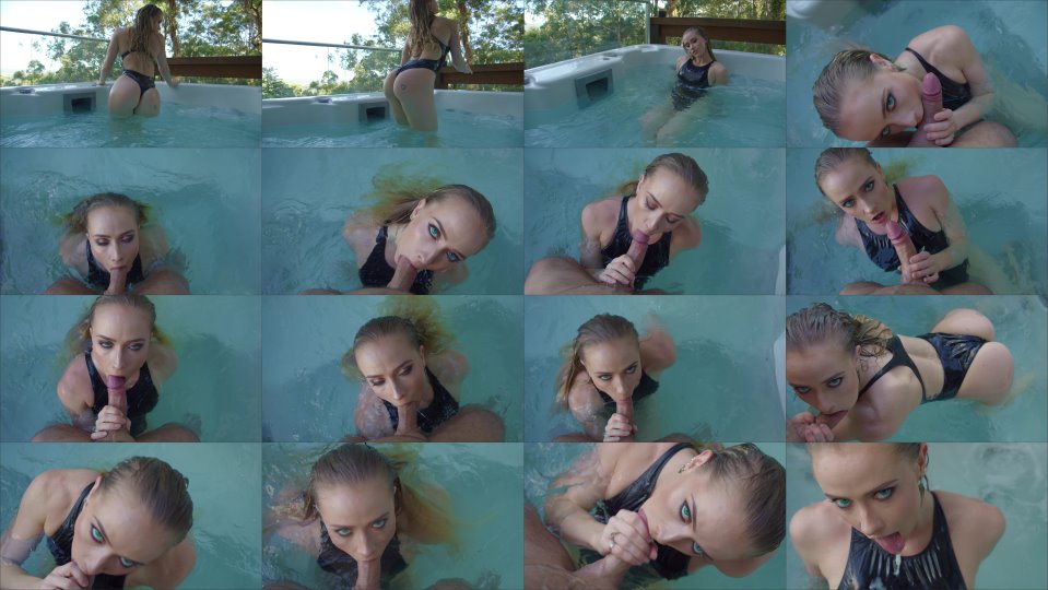 Scarlet Chase My Sexy Blonde Roommate Sucks My Cock