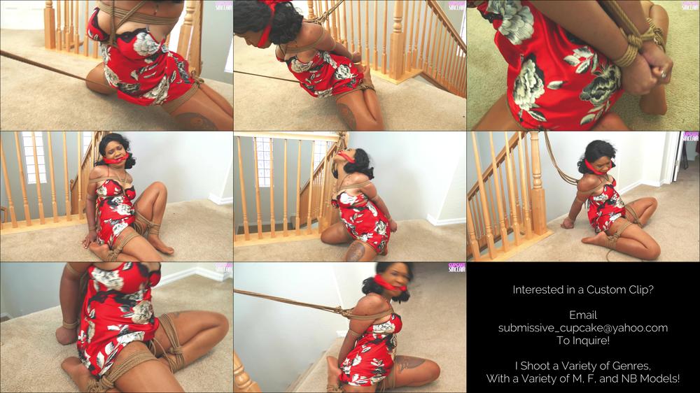 Subbiecupcake Struggling In Satin