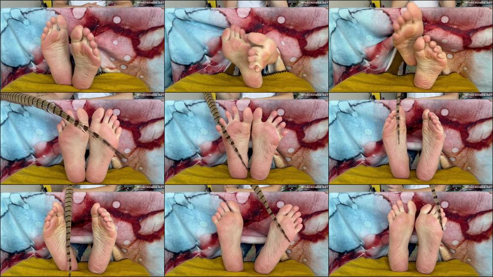 Close Up Foot Tickling