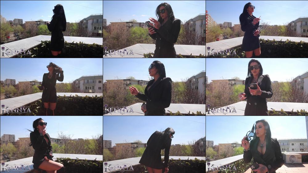 Smoking with you on my terrace POV - April 20, 2022