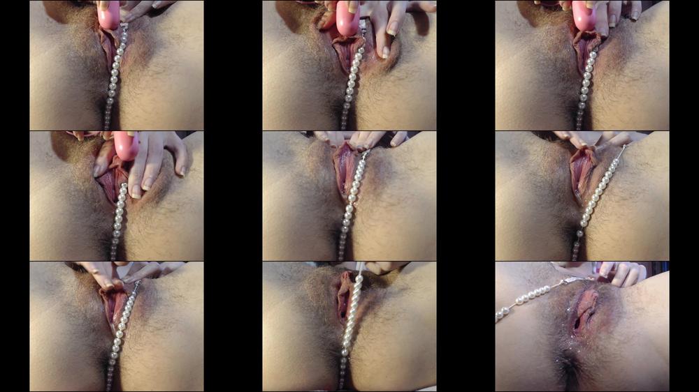 Cuteblonde666 Close Up Big Clit Orgasm Pearls