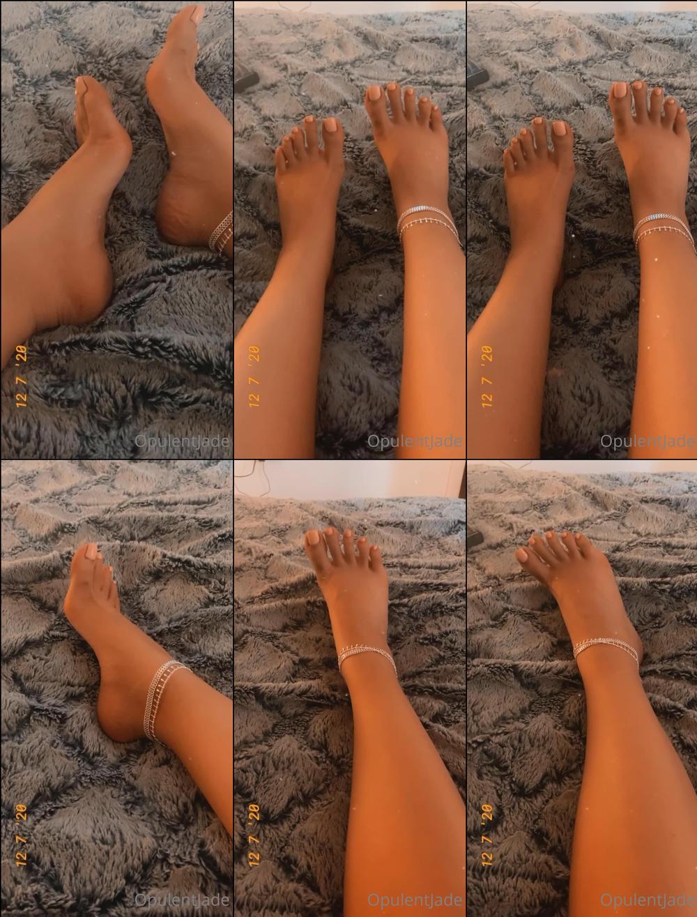 opulentjade 33348967 2020 07 15 another relaxing clip you can watch at the end of a long asss day. cuddle up next to goddess feet. 