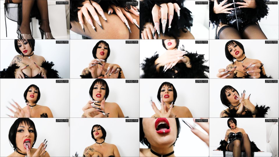 Cherie-Noir Strong Long Nails The Intense Teasing