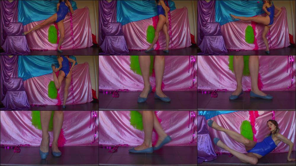 Shapely, Pretty BLUE Ballet FLATS