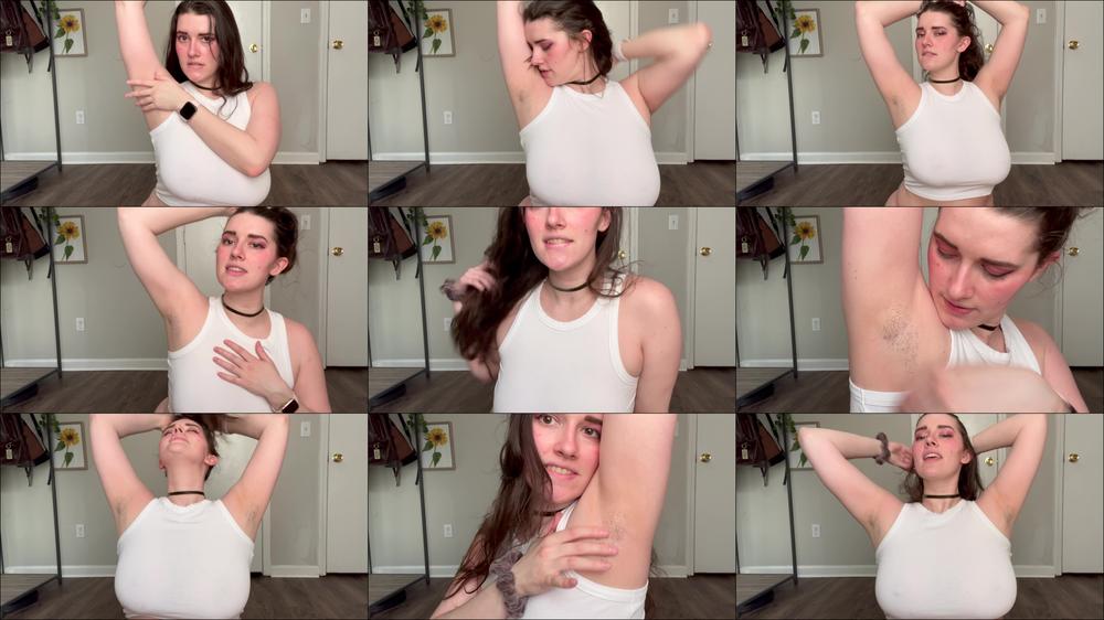 Exploring My Natural Beauty - Appreciating My Armpits SFW