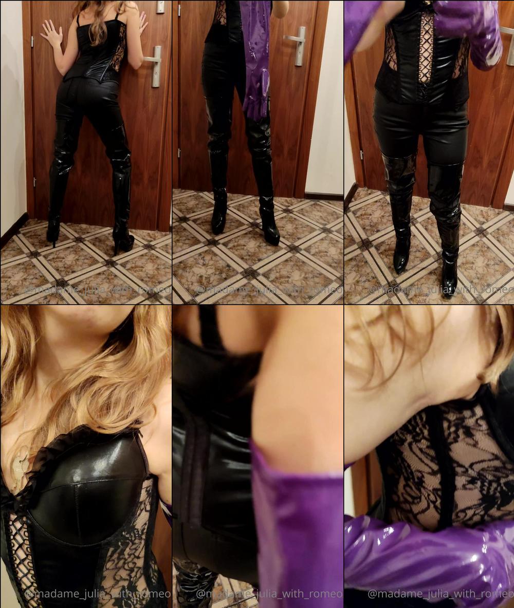 madame julia with romeo 233882072 2021 12 02 julia show you how put correct gloves 