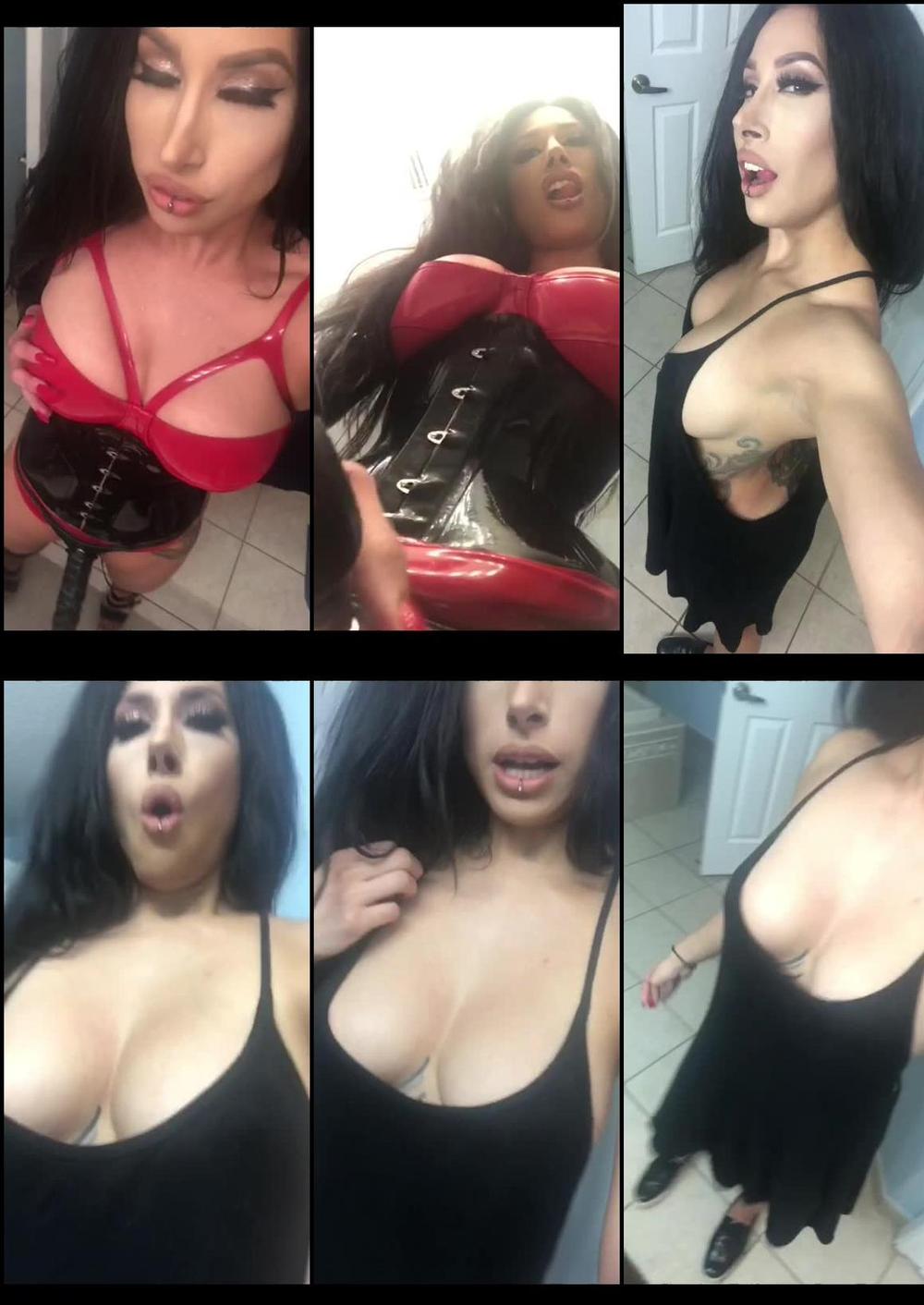 goddesstangent 02 09 2018 13023623 My day on Snapchat at Club Dom. Strapon, slaves, latex, foot massages, boot lacing an cand