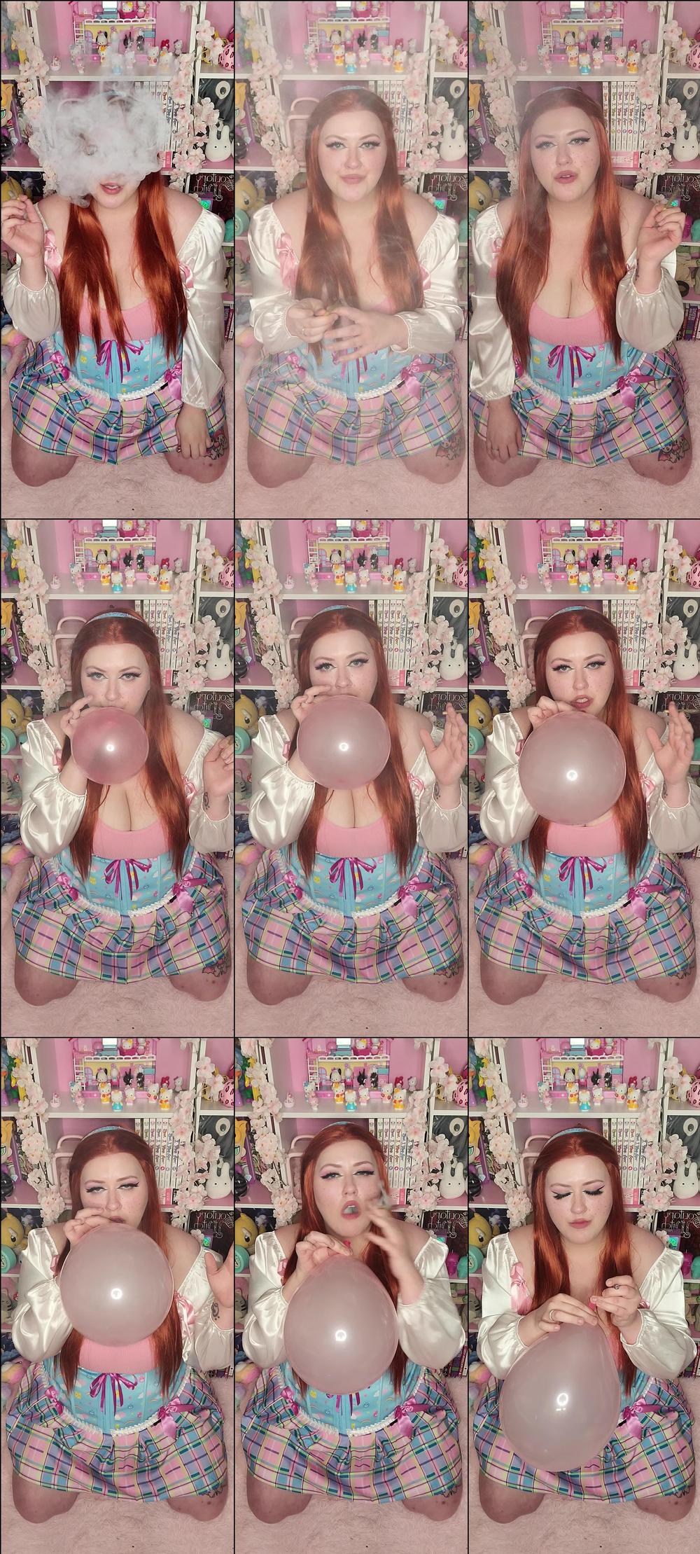 Smoking Ginger BBW blow & Pops Loon - March 13, 2022
