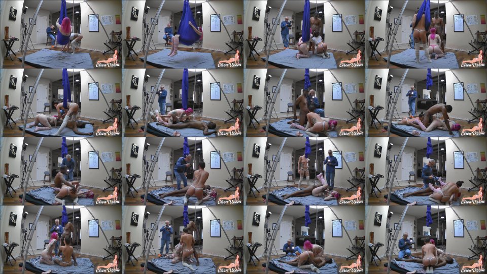 Hungbiswitch Security Cam Two Sluts One Massive Bbc