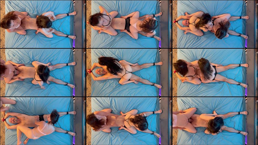 Miss Mia & Indica Jane Tag Team Face Sitting Dry Hump Tease - April 24, 2025
