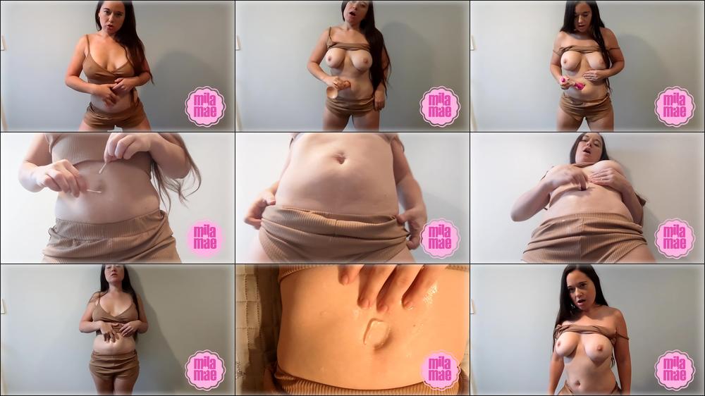 Mila-Maexo-Belly-Button-Fetish