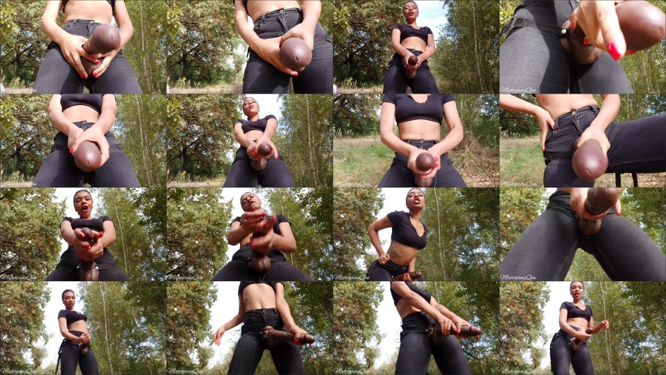 Mahoganyqen Take My Veiny Bbc In The Woods