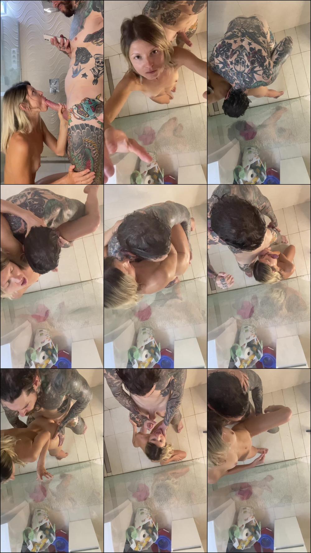 BTS video of sex in the shower with Dean