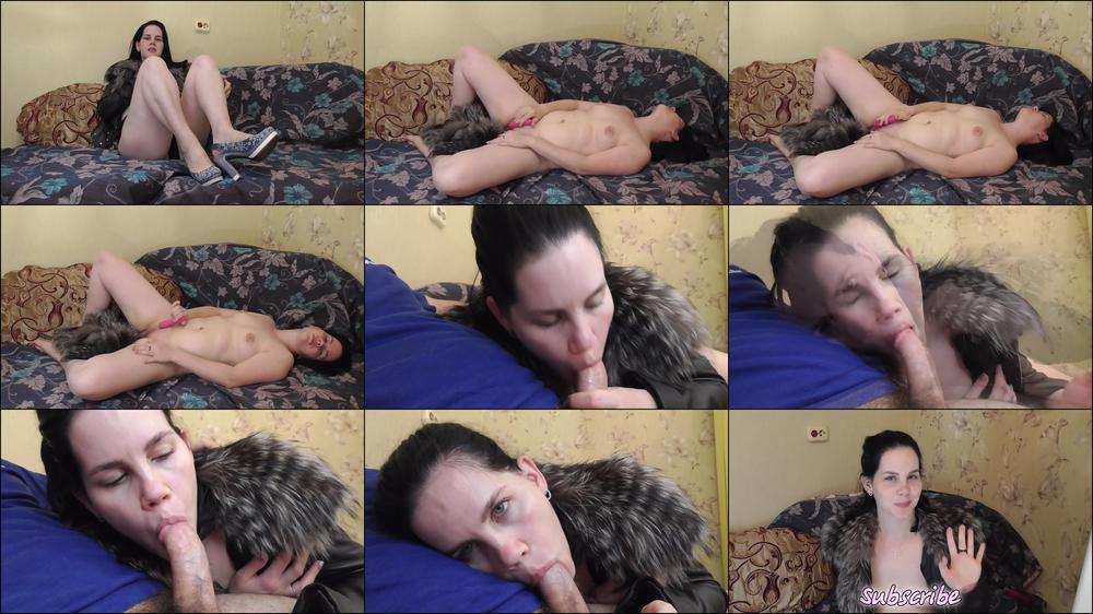 Furs Slut Cums And Blowjob