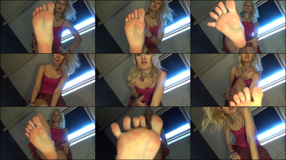Under my giant foot