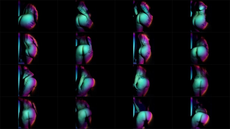 Embermae Sexy Slow Twerk Tease Vaporwave Style