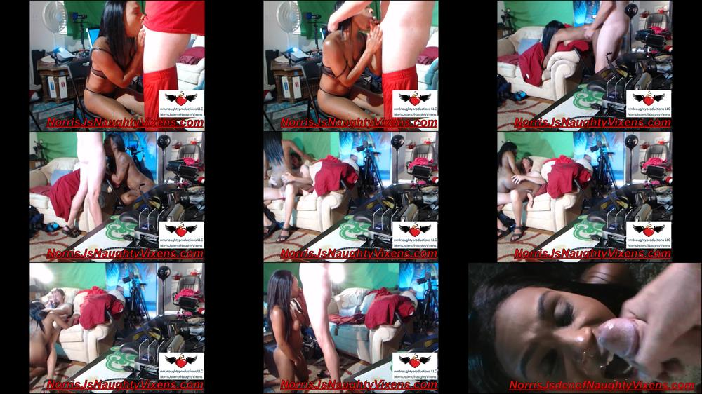 Ebony maid comes by to be fucked good