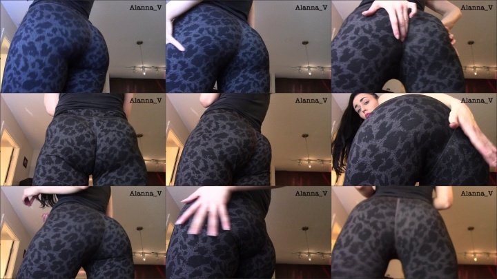 Alannavcams Legging Ass Worship