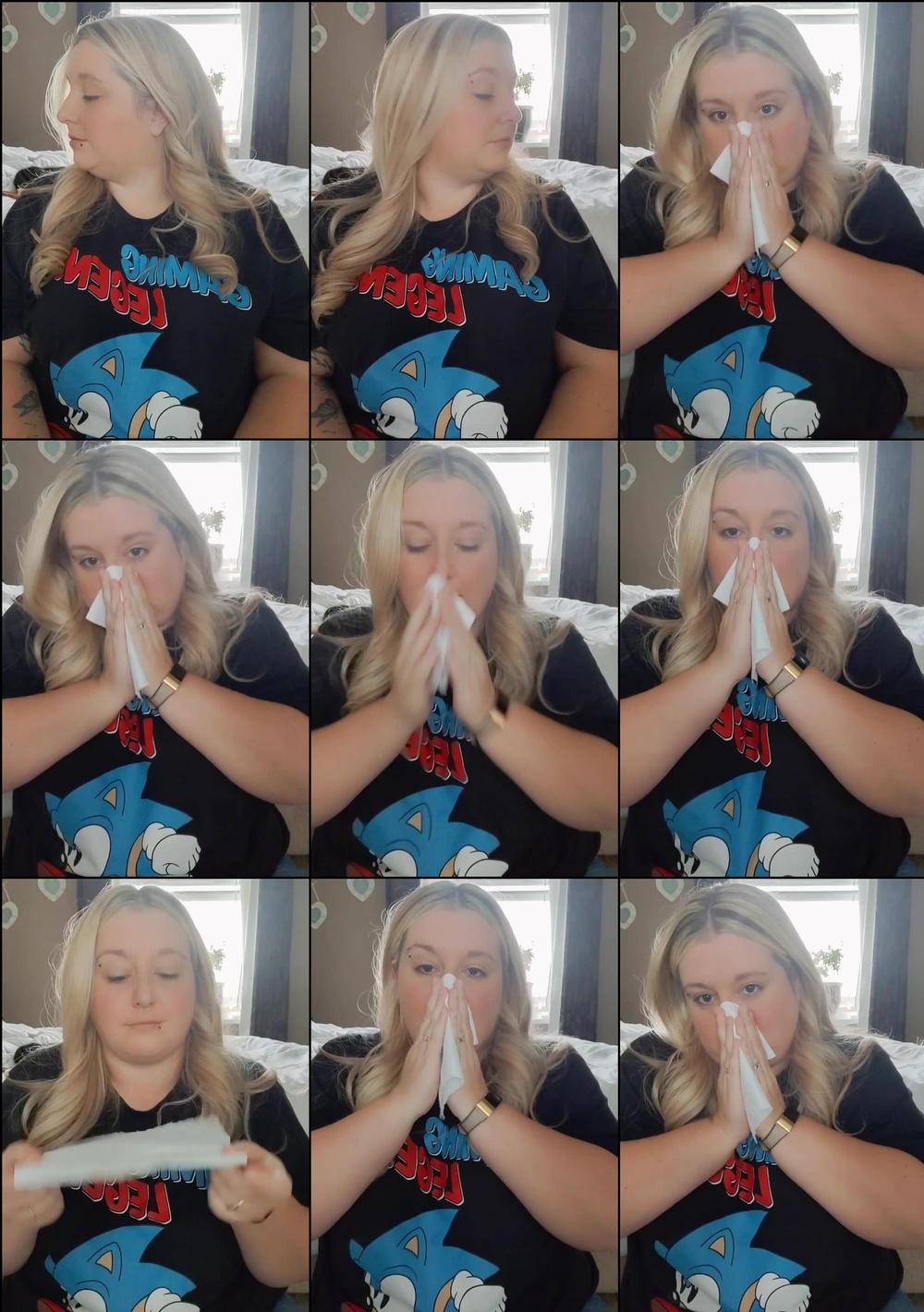 Nose honking, nose blowing, noisy nose - October 20, 2021