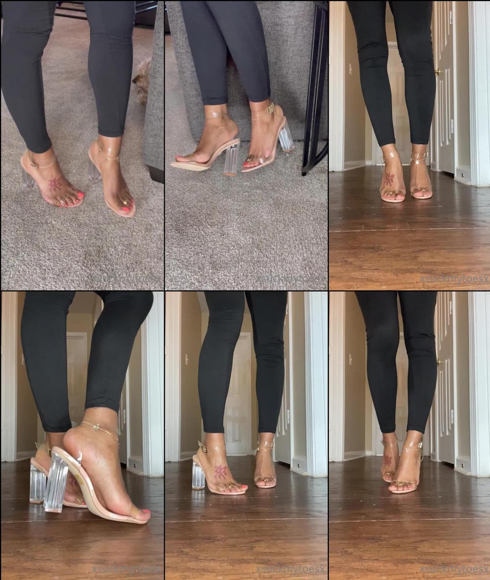 goddessmimisfeet 110484472 2021 02 17 heel play don t you just love the way my feet look in these heels it also has an asmr ending that 