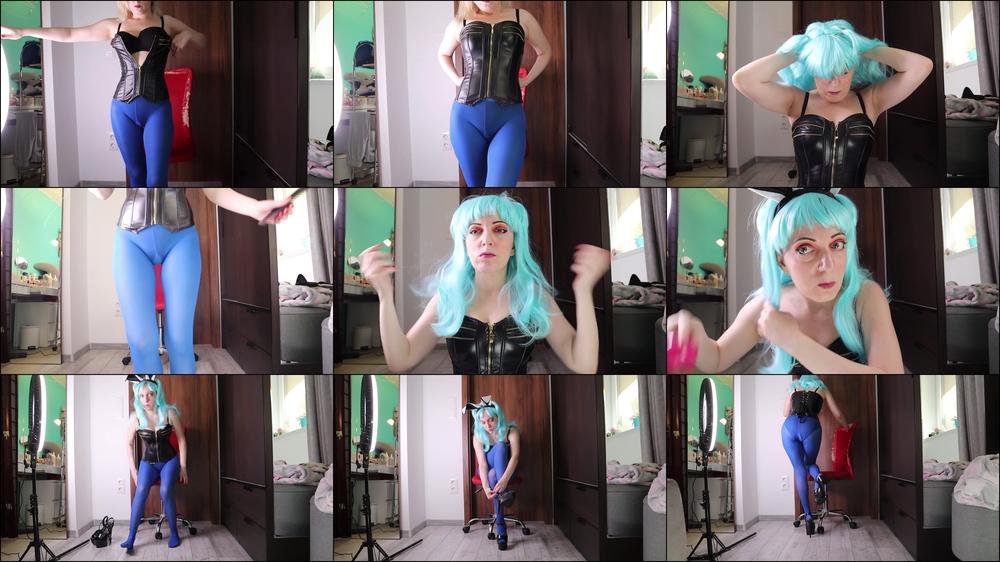 NYLON PANTYHOSE BLUE PART 2 Leather corset - August 15, 2023
