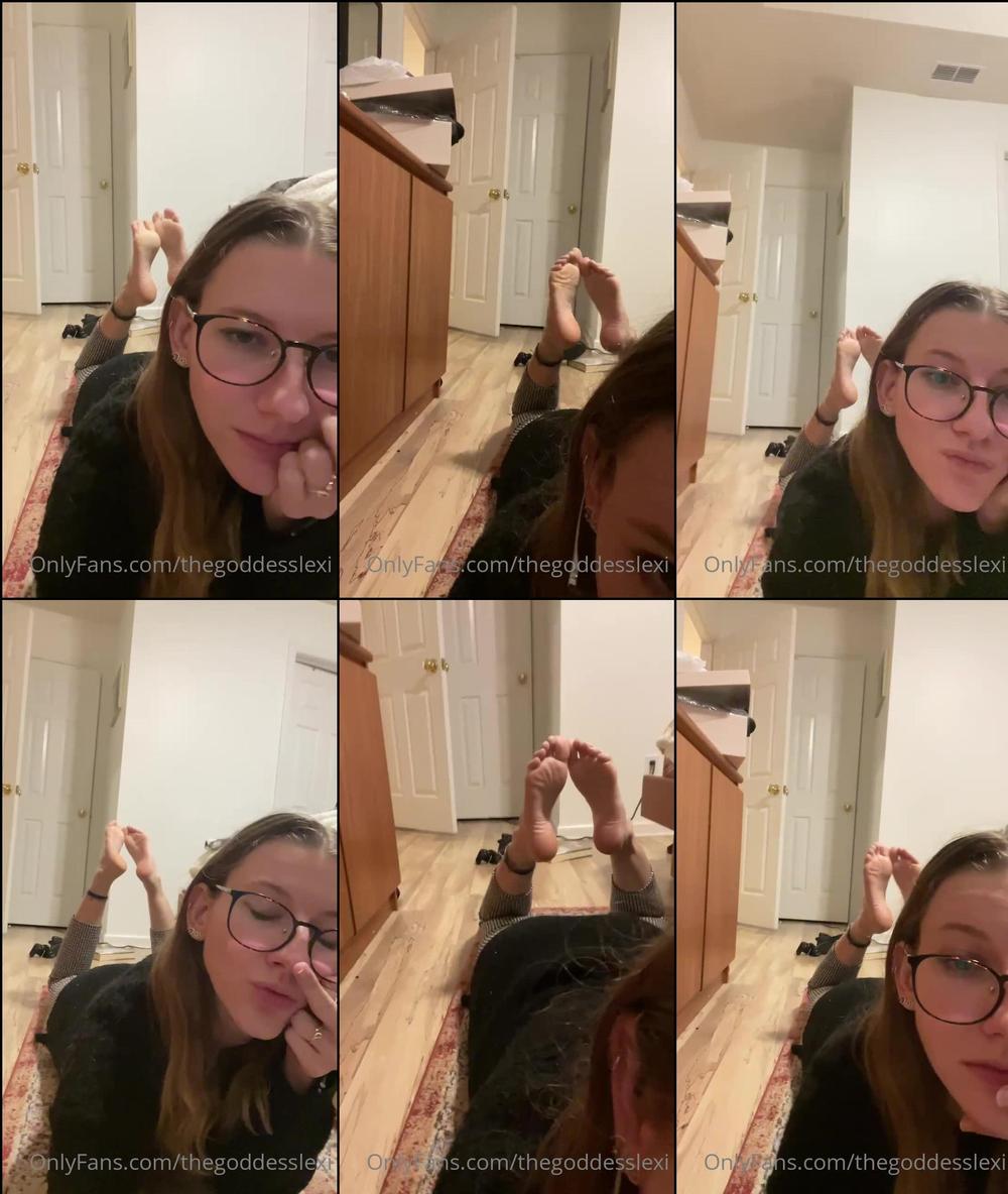 thegoddesslexi 26 01 2021 2017343218 pov you re staring at my feet after a long day of serving me 3