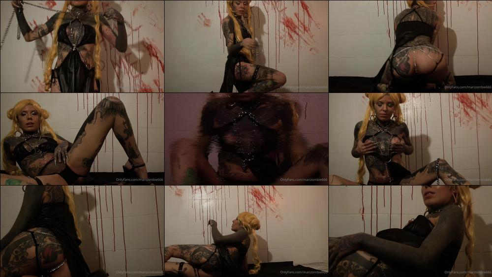 marizombie666 1309107345 sailor hell is the first halloween movie of this year here i m a sailor moon in hellraise world here is my sexy version using chains latex lingerie pure dark fetish enjoy 