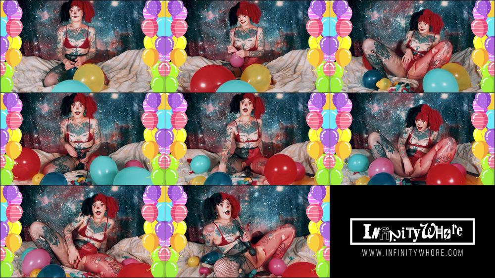 Inflating Stuffing Popping Balloons