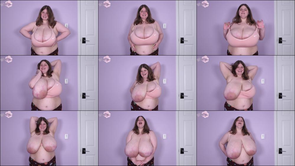 Showing Off My Huge Tits