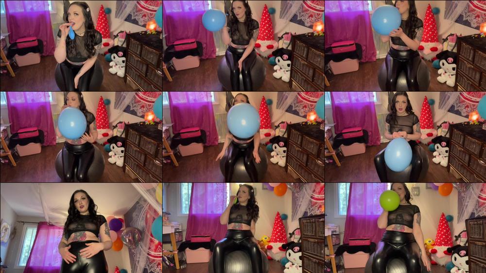 JOI BALLOON BLOW WITH MOMMY- TURN INTO A BALLOON WHEN YOU CU - May 08, 2024