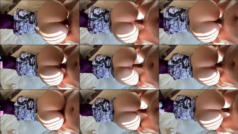 Sexy Aymee OnlyFans 20200825 104950848 VIDEO 3 minutes of twerking on his cock and then pou Video