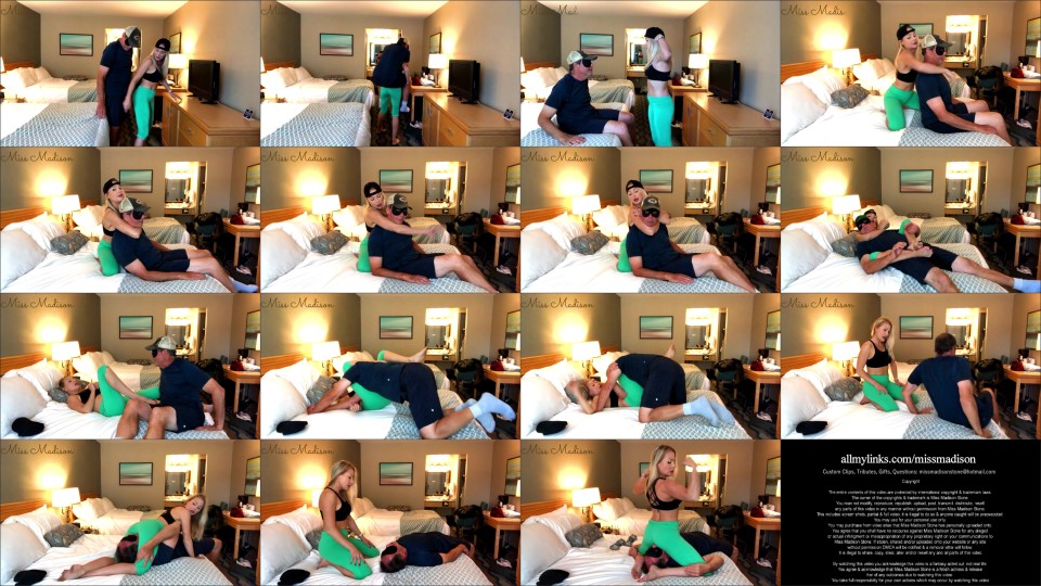 Missmadisonstone Girl Bully Muscle Domination