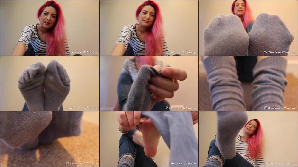Dominant Princess - Sniff My Socks (1080p)