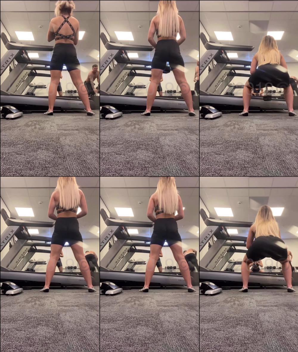 britishtinderblondie 03 03 2020 166403495 Squad in the gym look at that ass, more to come later wouldnât be fun without w flash 