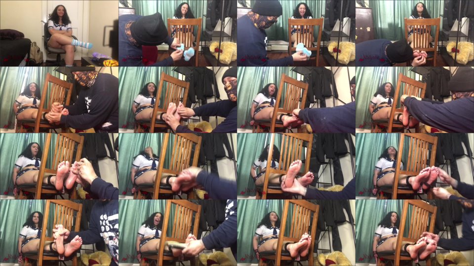 Nixlynka Bad Sch–L Girl Gets Tied Up Amp Tickled