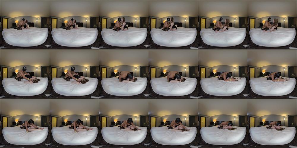 VR 3D PREVIEW Sarah makes Amy Squirts